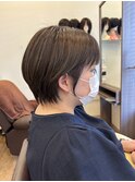 20代30代40代髪質改善カラー 丸みショートヘア