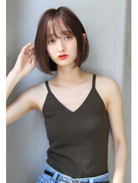 マルフェ 天王寺(marfe) 【marfe】切りっぱなしボブ＿レイヤーボブ＿ミディアム＿ボブ