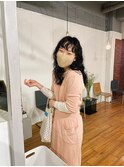 レイヤーカット/ウェーブミディアム[中崎町/梅田駅］