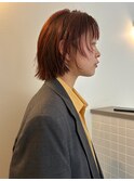ブリーチなしオレンジ!