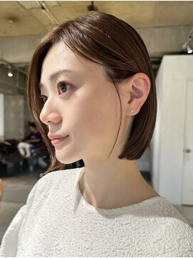 パーク(PARK) ミニボブコンパクトショートボブ切りっぱなしボブ大人ボブ