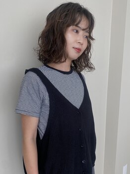 FOMI【2月1日 NEW OPEN（予定）】の写真/もちが良いパーマが自慢。毎朝のセットが劇的に楽になる！乾かすだけでサロン帰りの可愛さが続く。