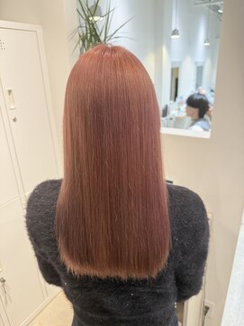 コレット 宇都宮(collet Gigi) ピンクベージュ ハイトーン ブリーチ エクラリティ