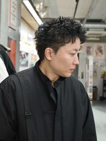 エクスプロア デザイン アクト 三鷹(EXPLORE DESIGN ACT.)&nbsp;メンズアクティブショートルーズパーマツイストスパイラル三鷹