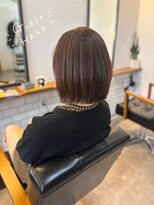 バズヘアガーデン(Bazz hair garden)&nbsp;大人切りっぱなしボブ