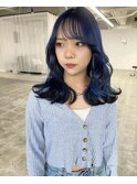 着物ヘア/大人ガーリー/ダークアッシュ/似合わせカット/宜野湾