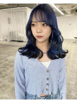 スーパーシーン(SUPER SCENE) 着物ヘア/大人ガーリー/ダークアッシュ/似合わせカット/宜野湾