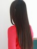 【全員】小松限定★春のうねり解消で艶！カット+シルクエステストレート