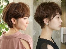 《堀越》「柔らかいけど甘すぎないショートスタイル」「乾かしてWAXを付けるだけで理想の形に」
