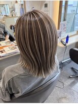 アンサ 長岡天神店(ANSA)&nbsp;ハイライト　ベージュ