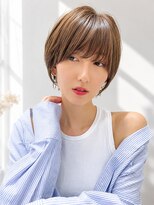 エアー 横浜(AIR) ◎前下がりひし形ショートボブ