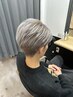 メンズカット+ケアブリーチ+カラー¥13900