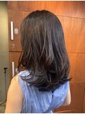 ロングレイヤーミディアムレイヤーローレイヤーカット