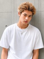 ニューヨークニューヨーク メン 垂水店(NYNY MEN)&nbsp;スパイキーショート×ハイトーン×デザインカラー