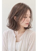 ネイヴスヘアー 香椎照葉店(Neivs Hair)&nbsp;抜け感ミディアムレイヤーウェーブ