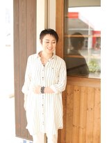 オーバーキャプテンネイキッド(OVER CAPTAIN NAKED)&nbsp;【５歳若・返り骨格補正カット】ハサミだけの大人ベリーショート