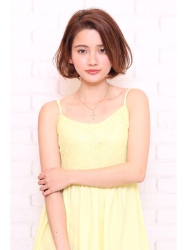 リンク ヘアーアンドメイク(Link hair&mke) ツヤのあるボブ
