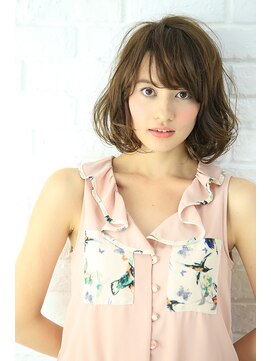 ヘアリゾート粋 ドゥオ 新宿南口店(dua) ラフパーマボブ エアリー