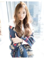 エル(LE)&nbsp;ヴェールウェーブブルージュアシメ似合わせカットロング