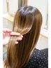 【髪質改善ヘアエステ】カラー+《髪質改善》酸熱トリートメント￥14500