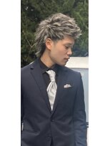 アドール(ADOR)&nbsp;[MIHO*ADOR] メンズハイライト / ホワイトベージュ / ハイライト