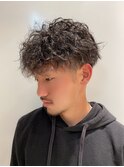 スパイラルパーマ