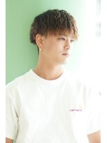 にもう&nbsp;ソフトツイストパーマツーブロックショート1