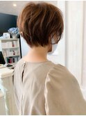 福山市丸みショートヘア人気Caary ショートボブ/ベリーショート