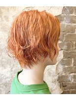マギーヘア(magiy hair) オレンジカラー［magiyhair西部笑］