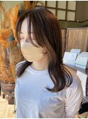ゆる巻きロングヘア