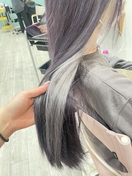 エルフ(elf) 外国人風カラー ホワイトカラーインナー