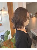 縮毛矯正をかけた後でも柔くスタイリングできます