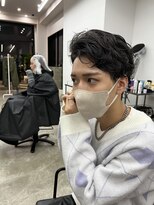 ハイブ 金沢(Hive)&nbsp;10代20代30代メンズパーマツーブロック束感ツイストパーマ