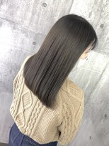 スラッシュ(SLASH)&nbsp;髪質改善/グレージュ/透明感カラー/ナチュラル/艶髪