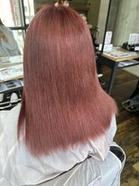 ガルボ ヘアー(garbo hair) ピンクカラー/10代/20代/くすみカラー/ケアブリーチ