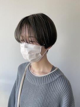 ボレロ ヘアーアンドライフサロン(volero hair life salon) ショート　バレイヤージュ