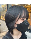 ショートウルフカット