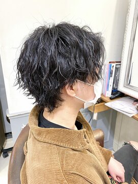 テトラ バイ ネオリーブ 横浜西口店(tetra by neolive) ツイストスパイラルパーマメンズウルフメンズパーマ☆横浜