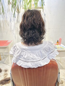 コンビネーション(combination) 外はねパーマ ブリーチパーマ 小顔パーマ レイヤーパーマ