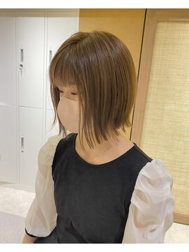 クーナバイトマト 横浜(Cuna by TOMTO) 【RYOSUKE】外はねボブ_切りっぱなしボブ_ぱつっとボブ