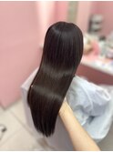 【バージンレミーエクステ】ダークブラウン・韓国ヘア