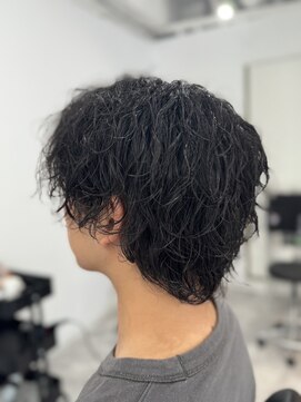 スワッグ(SWAG) メンズカット/メンズツイストスパイラルパーマ/シェービング