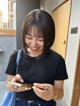 ミー(mii) 【mii】黒髪bob/bob/bobstyle