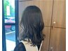 カット＋巻き髪風デジタルパーマ＋補修トリートメント付￥19800→￥17800