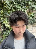 波巻きスパイラルパーマ