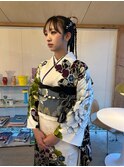 ハイポニーアレンジ