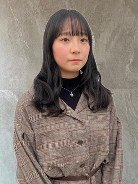 トップヘアーテラス(TOPHAIR TERRACE) 【艶感】黒髪×ゆるカール