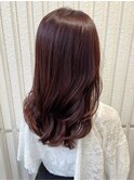 ＊艶感たっぷりボルドーカラー＊