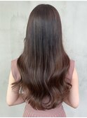 ロング顔周りレイヤーおくれ毛美髪_ba406281