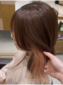 顔型別ヘアスタイル特集/インナーカラー/イヤリングカラー